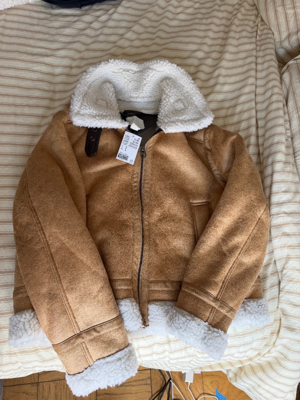 Brown Fuzzy Jacket